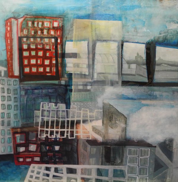 "Cloudy Cityscape # 2"