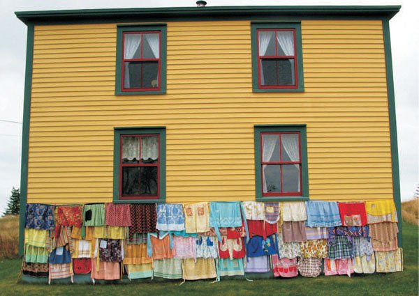 "Dressing Up Works site research in Port Rexton and Maberly"