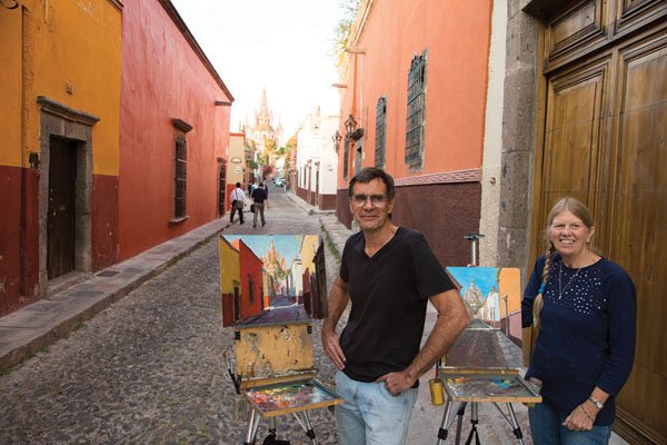 "Tom and Donna Dickson in San Miguel de Allende"