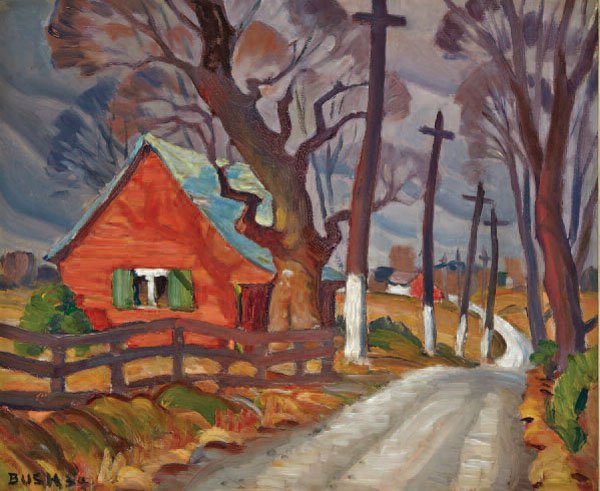 JACK HAMILTON BUSH "CÔTE ST. ROSE" 1934