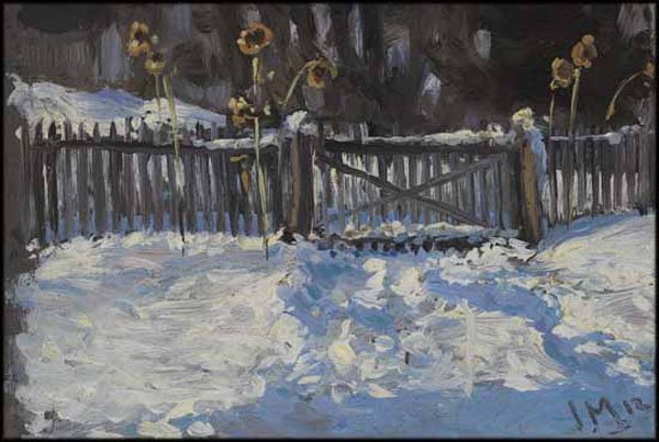 JAMES EDWARD HERVEY (J.E.H.) MACDONALD "Winter Study" 1912