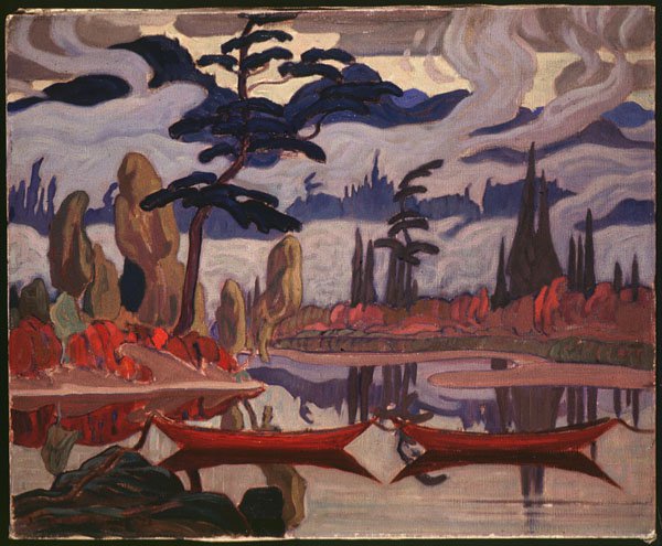 J.E.H. MacDonald, "Mist Fantasy, Northland" 1922