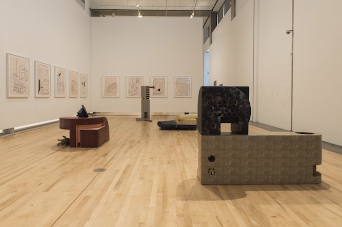 Installation view of "Ideas and Things"