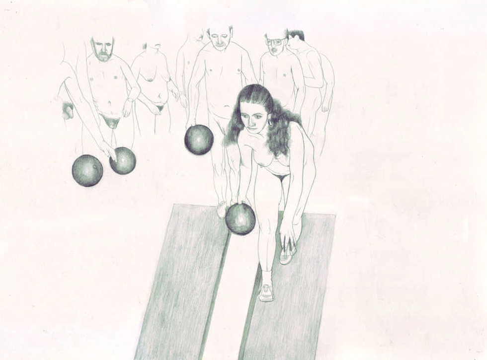 Erica Eyres, "Bowling", 2015,