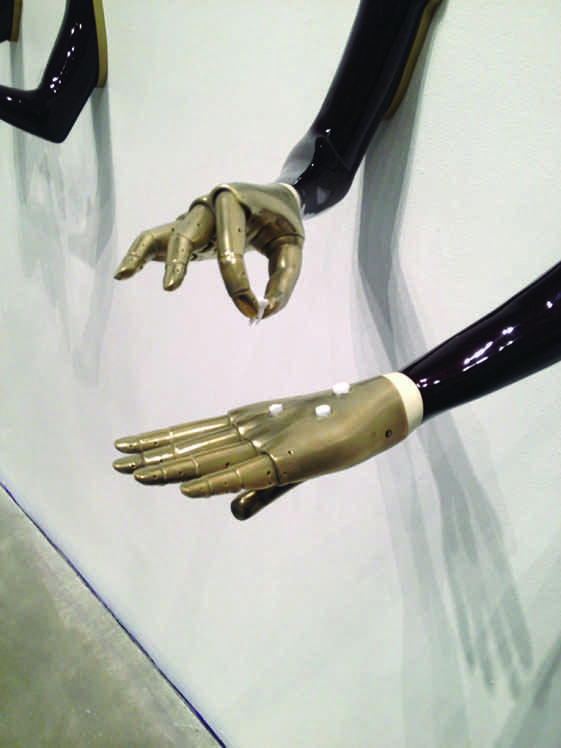 Aleksandra Domanović, "The Belgrade Hand Series," 2013-2015