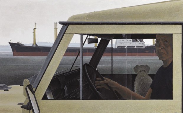 Alexander Colville "Harbour" 1975