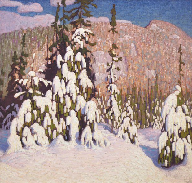 Lawren Stewart Harris "Winter Landscape" circa 1916/17