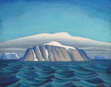 "Island Off Greenland, Arctic Sketch XIX"