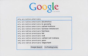 Jordan Bennett, "Why Are Native Americans," (2012)