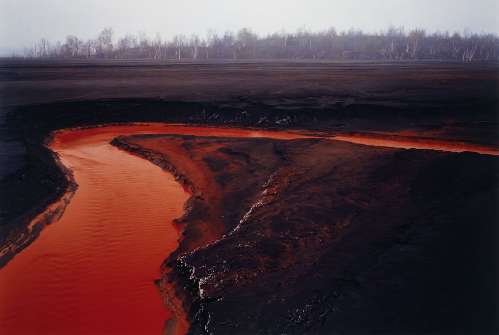 Edward Burtynsky, "Nickel Tailings #39, Sudbury, Ontario"