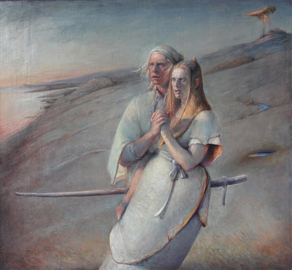 Odd Nerdrum, "Shifting Eyes," 2001