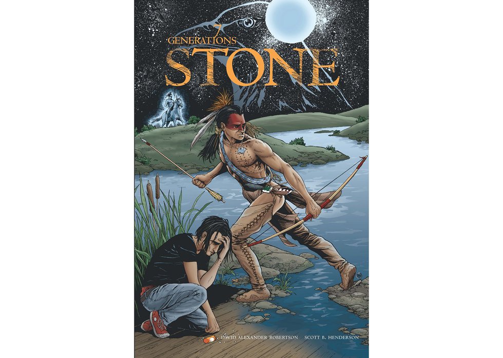 The cover of "Stone," book one in David Robertson’s 7 Generations series.