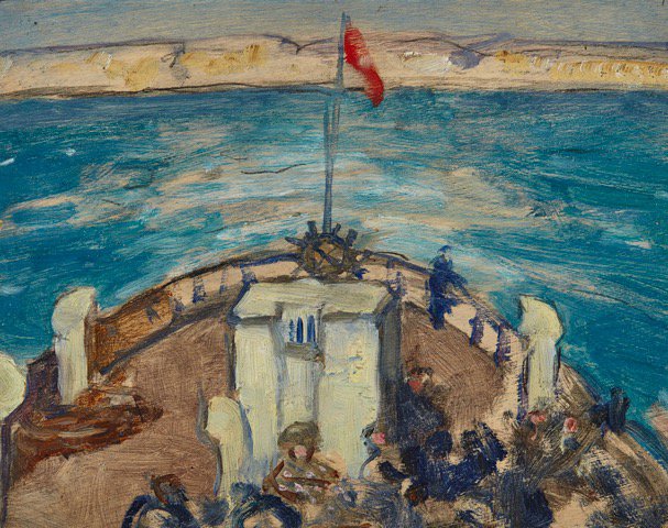 J.W. Morrice, "The Crossing," nd