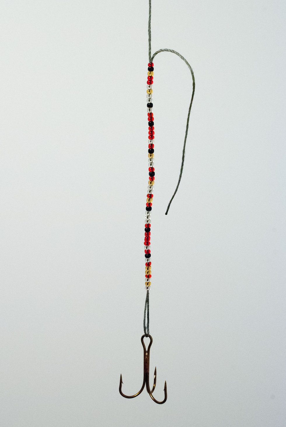 Couzyn van Heuvelen, "Beaded Lure," 2015,