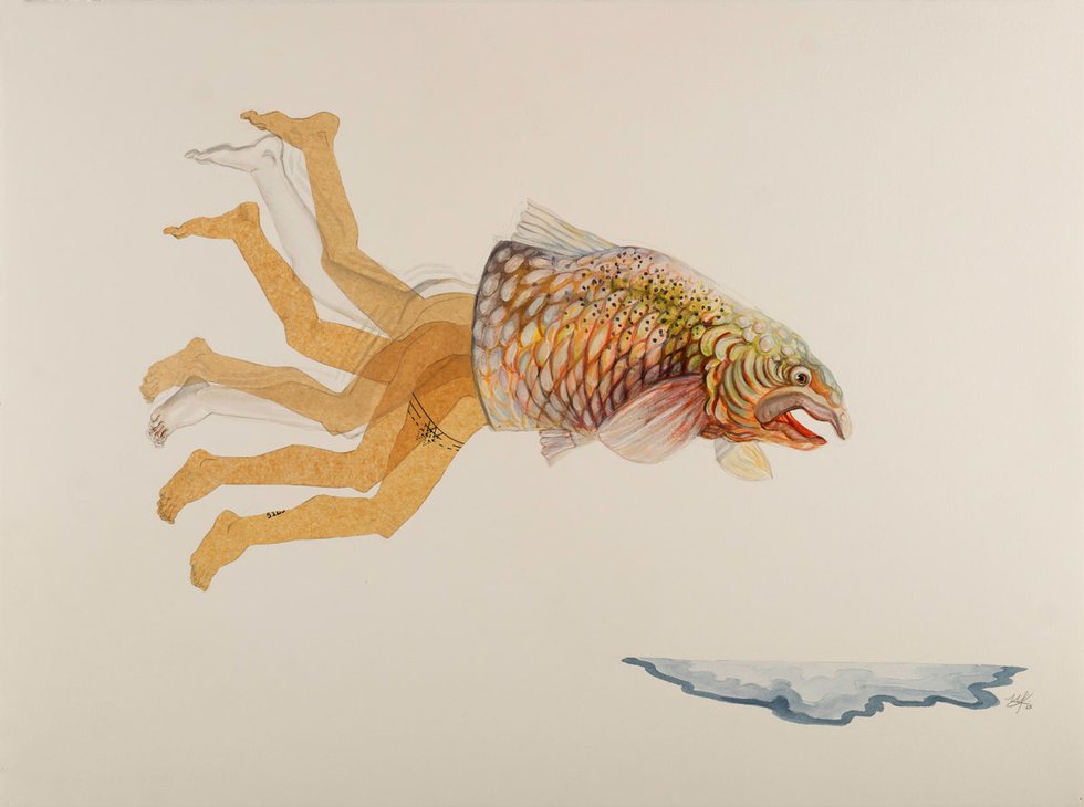 Pilar Mehlis, "Ichthyology Cha Cha," 2016