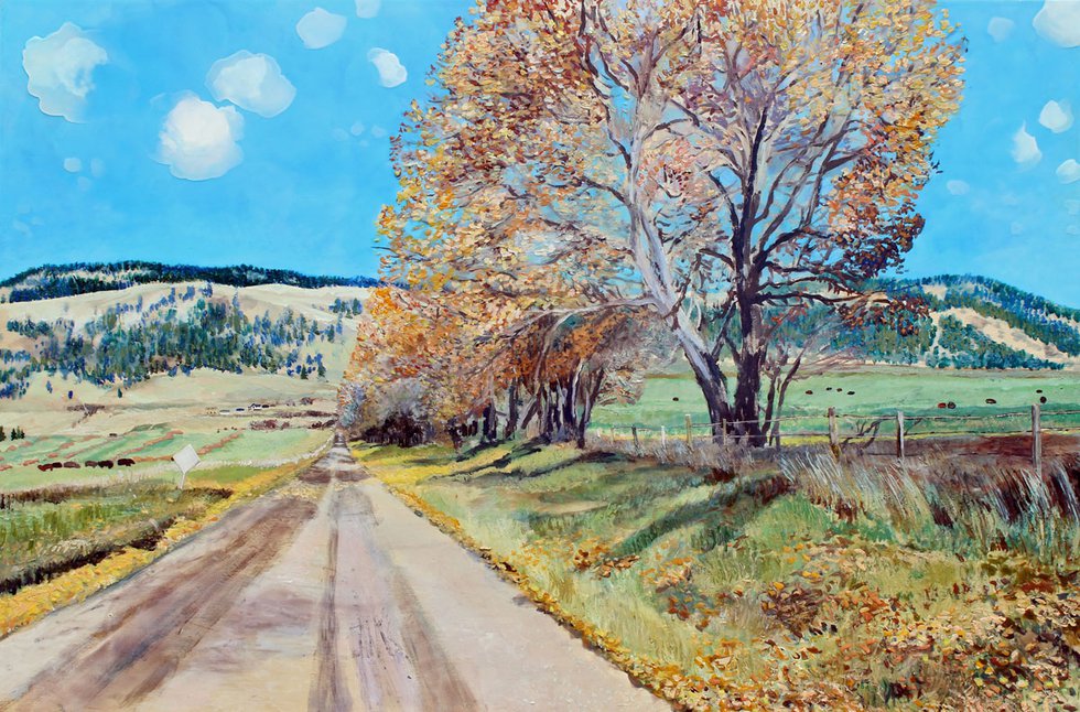 Heather Cline, "Backroad Okanagan," 2015