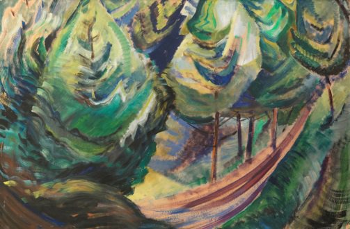 Emily Carr, "Path Among Pines," c. 1930