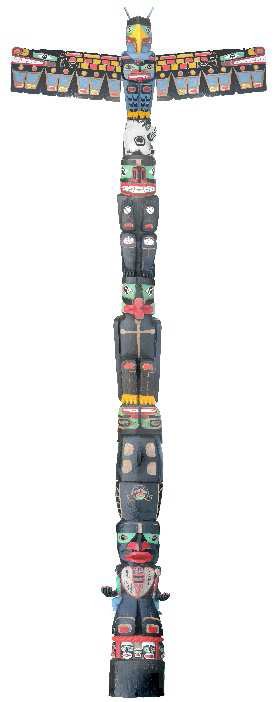 Charles Joseph, Born in Alert Bay, British Columbia, in 1959, "Residential School Totem Pole," 2014-16