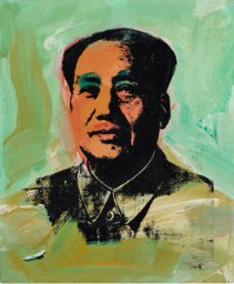 Andy Warhol, "Mao," 1973