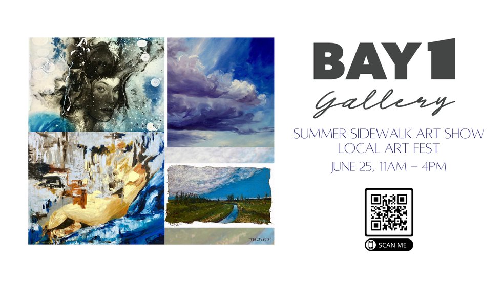 Bay 1 Gallery, "Summer Sidewalk Art Show: Local Art Collective," 2022
