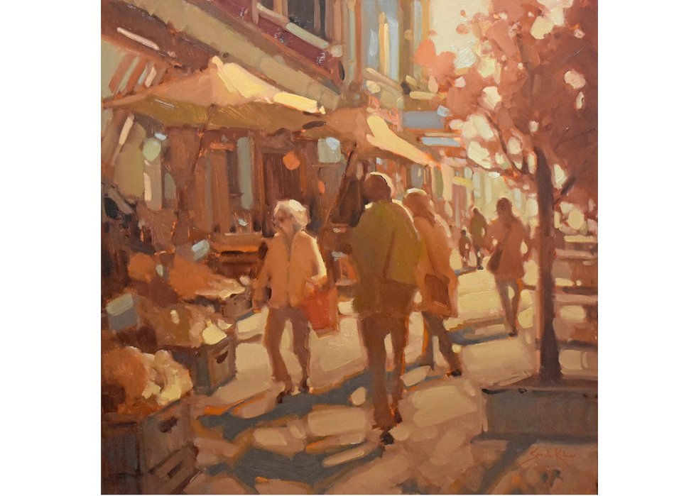 Sarah Kidner, “Out Shopping,” no date