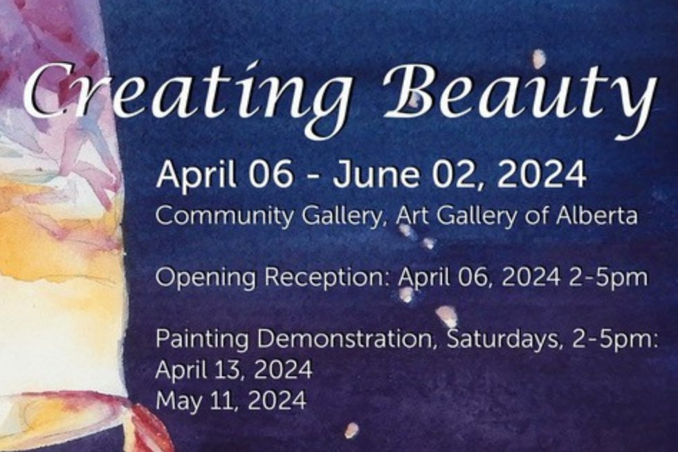 “Creating Beauty - A Watercolour Exhibition,” 2024
