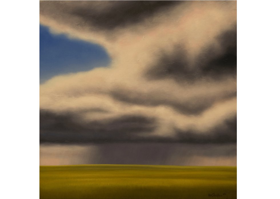 Ian Sheldon, “Distant Prairie Rain,” no date