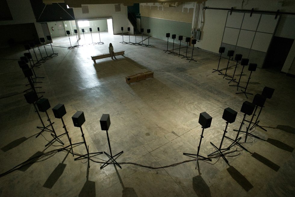 Cardiff Miller, “The Forty Part Motet” (photo courtesy of the artists)