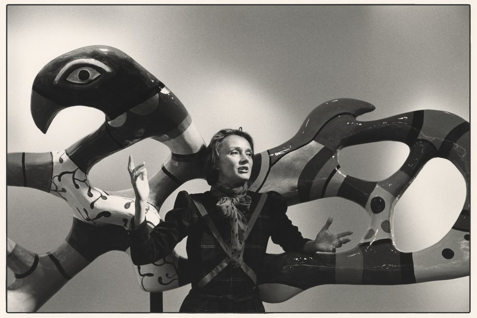 A still from “Viva Niki — The Spirit of Niki de Saint Phalle,” directed by Michiko Matsumoto (photo courtesy of Vancouver International Film Festival)