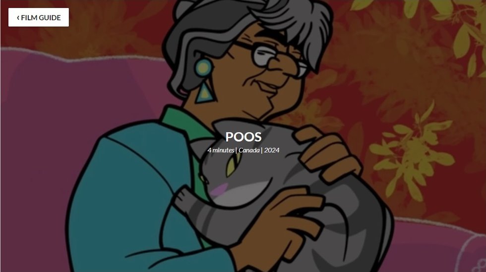 Still from POOS, directed by Celestine Twigg (courtesy Calgary International Film Festival)