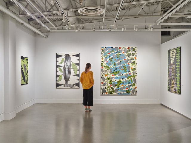 Installation view of So dawn goes down to day, exhibition at the Art Gallery at Evergreen, Evergreen Cultural Centre, 2022. (photo by Rachel Topham Photography)