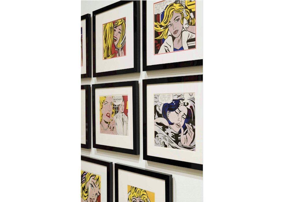 Roy Lichtenstein, “Drowning Girl,” after original from 1963