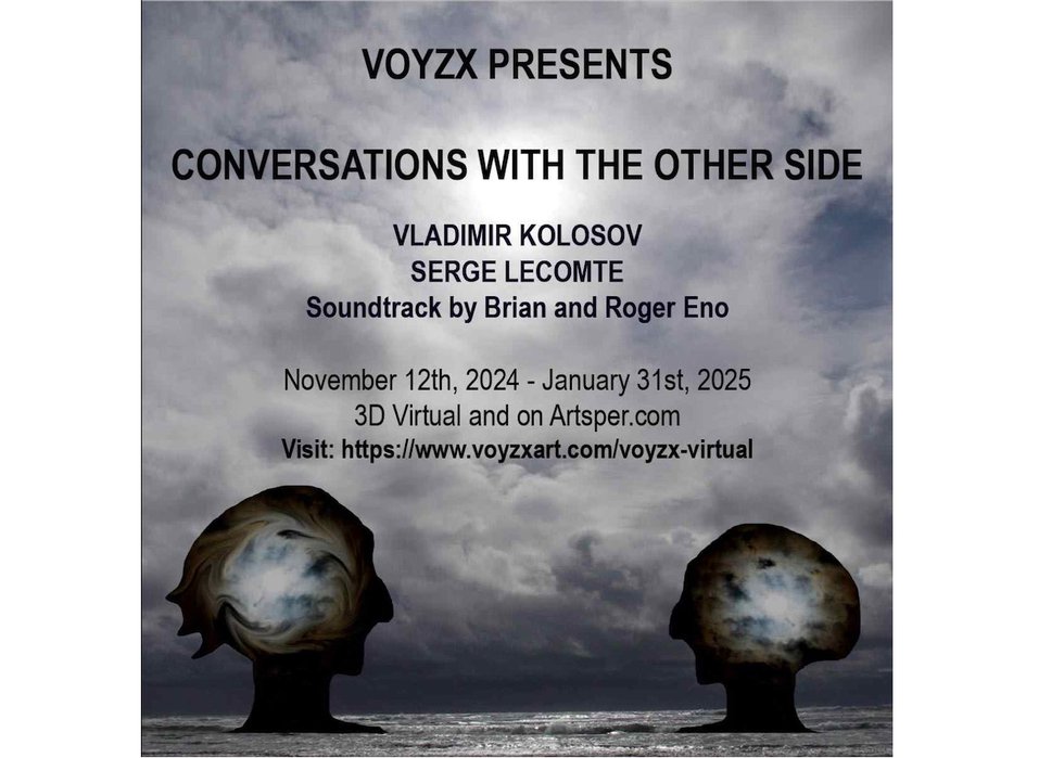 Vladimir Kolosov and Serge Lecomte, “Conversations with the other side,” 2024