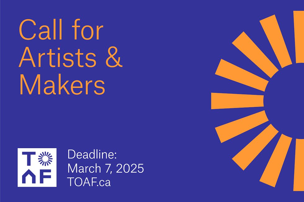 Toronto Outdoor Art Fair, “Call for Artists &amp; Makers,” 2024