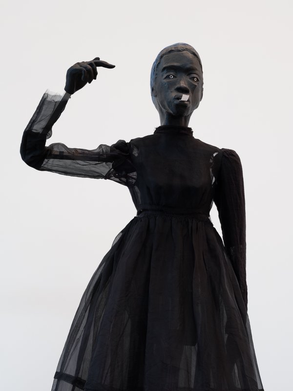 Kara Walker, “Fortuna and the Immortality Garden (Machine),” 2024, installation view, San Francisco Museum of Modern Art, (photo by Fredrik Nilsen Studio, courtesy of Sikkema Jenkins &amp; Co. and SprüthMagers)