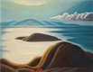 Lawren Stewart Harris, “North Shore, Lake Superior, Ca,“ 1977, oil on linen, 40.5" x 31.25" (sold at Waddington's for $4,392,750)