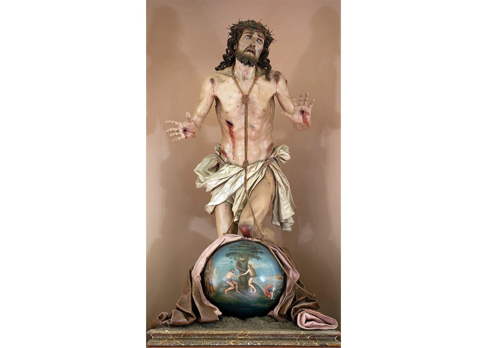 Luis Salvador Carmona, “Cristo del Perdón,” 1756, Madera policromada y postizos (photo courtesy of Museo del Prado