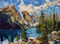 Anita McComas, “Moraine Lake Glory,” no date