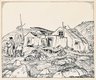 Alexander Young Jackson, “Eskimo Houses Pond Inlet,” 1927, ink on paper, 8" x 10" (sold at Levis Fine Art Auctions for $12,870)