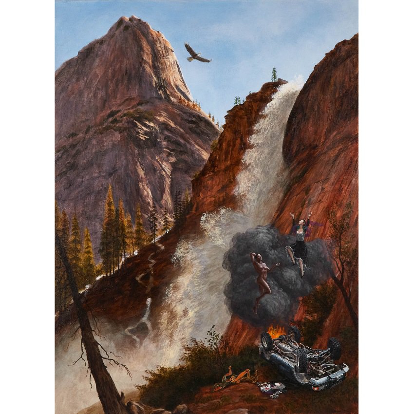 Kent Monkman, “Postmodern,” 2013, acrylic on canvas, 36" x 27" (sold by Waddington’s for $59,310)